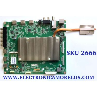 MAIN PARA TV VIZIO 4K UHD SMART TV / NUMERO DE PARTE 0160CAP09E00 864 / 1P-0149J00-6012 / 0160CAP09E00 / CAP06 / PANEL S800FUA-1 / MODELO M80-C3 / M80-C3 LFTRSA / M80-C3 LFTRSAXR